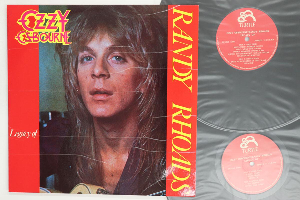 Виниловая пластинка OZZY OSBOURNE Legacy Of Randy Rhoads TURTLE32881 TUETLE 1985 UK Metal Б/у
