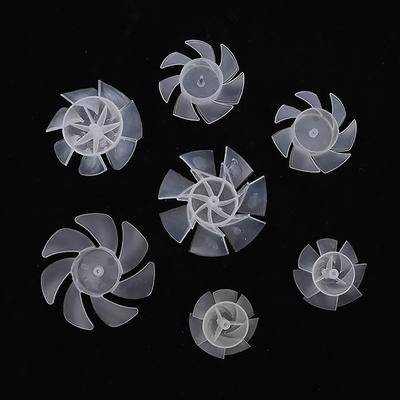 1 Pc 7 Blades Plastic Fan Blade Outside Diameter 35Mm/42Mm/50Mm/65Mm Plastic Cooling Fan Blade For Hair Dryer