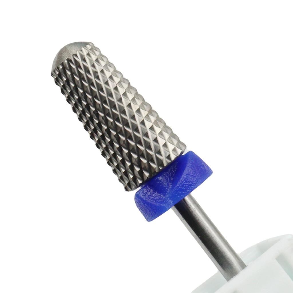 Cone Round Cross Teeth Carbide Nail Drill Bit Electric Manicure Drills Milling Cutter Burr Apparatus Nail Files Bits