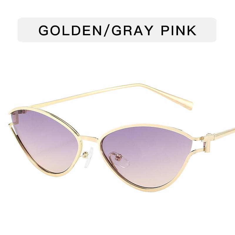 Cat Eye Shape Women Sunglasses European American Vintage Stylish Sun Glasses Fashion Trendy Sunglass Women
