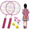 Roseddy Badminton Racket for Lightweight Badminton Racket Badminton Set for Badminton and Tennis Racket Set for Outdoor Badminton Sports Kids, Set,