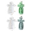 Silicone Mold Church Prayer Boy/Girl Shaped Wax Candle Molds Scented Aromatherapy Making Mould Handmade Ornament