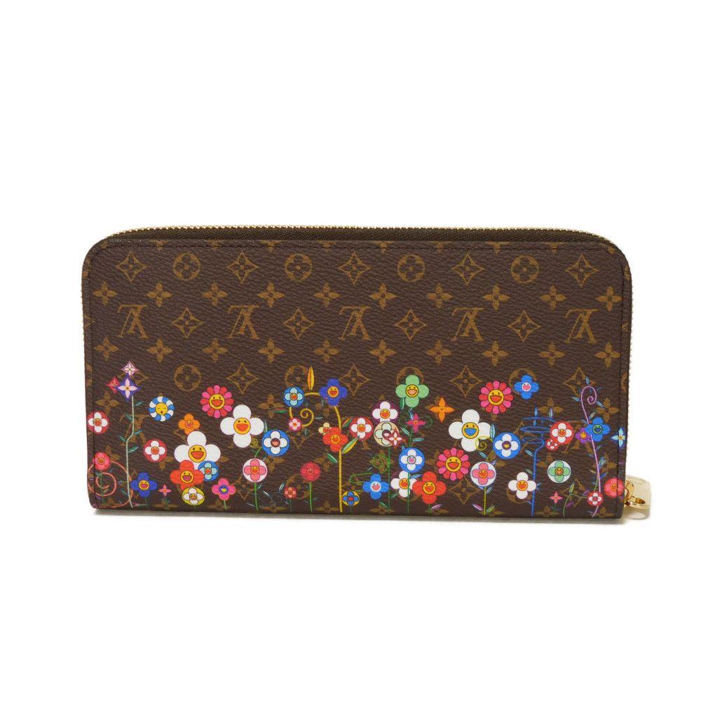 Used LVx™ Zippy Wallet (12564), M14162, 7940, by Takashi Murakami, Multicolor, RFID, IC Chip, Unused, Japan Exclusive