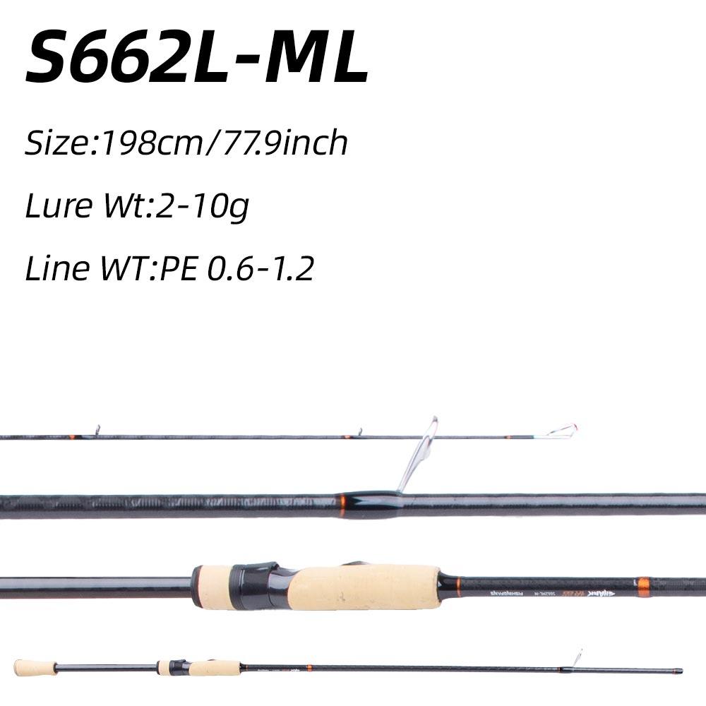 Portable Long-casting Lure Rod Super Fast Action Fishing Rod CORK HANDLE 4 AXIS TORAY CROSS CARBON SPINNING CASTING SEA BOAT BASS CRAPPIE FISHING ROD