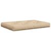 Pallet Seat Cushion VIANEN 100percent Polyester Cream 120 X 60 X 12 Cm