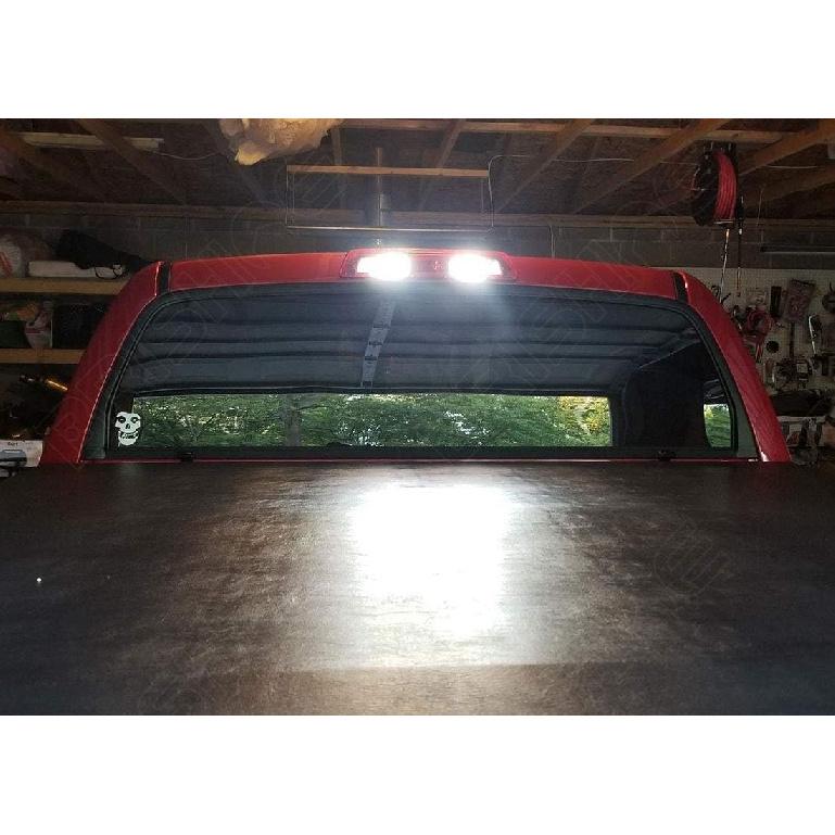 White LED Interior Light Kit for Toyota Tundra 2014 2015 2016 2017 2018 Super Bright 6000K Interior LED Bulbs Package + Cargo Lights + License