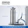 ZONESUN ZS-YTZL500S Manual Vacuum Pneumatic Perfume Filling Machine For Bottle Liquid Cologne Fragrance Scent Vial Beverage