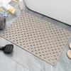 Bathroom Mat with Suction Cup Round Hole Design Non Slip Anti Fall Bathroom Mat Massage Ring Quick Drain Bathroom Toiletries