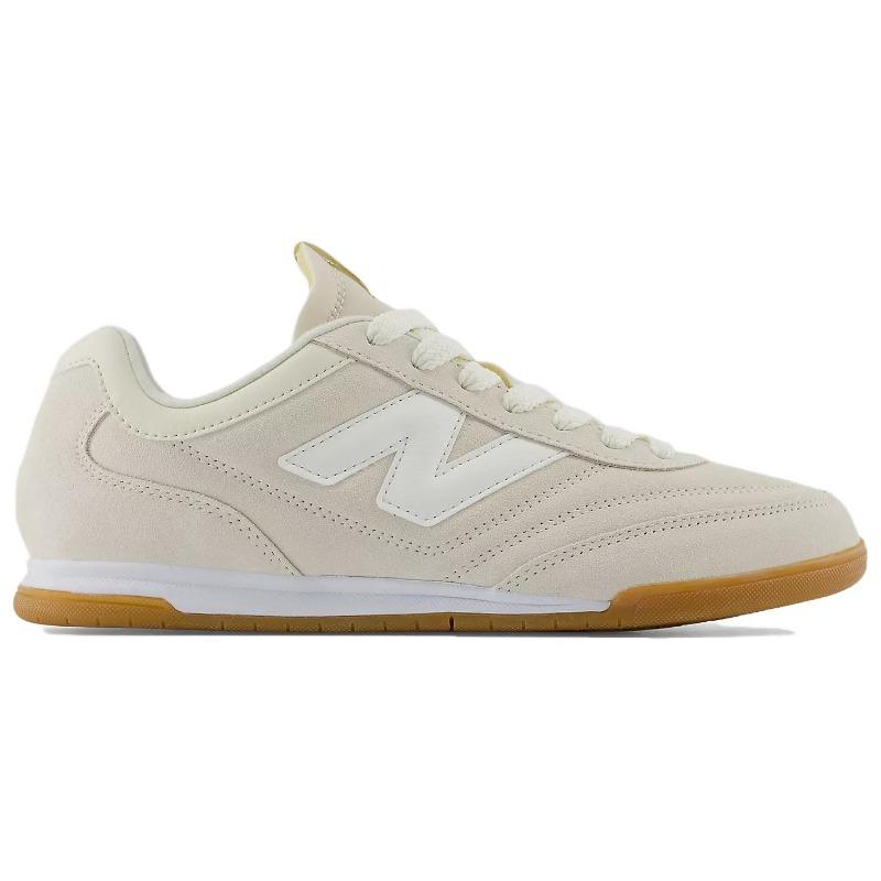 New Balance Scarpe Casual Basse RC42 Unisex Bianco Sporco Rete Scamosciato Comode Versatili Traspiranti Leggere URC42EA