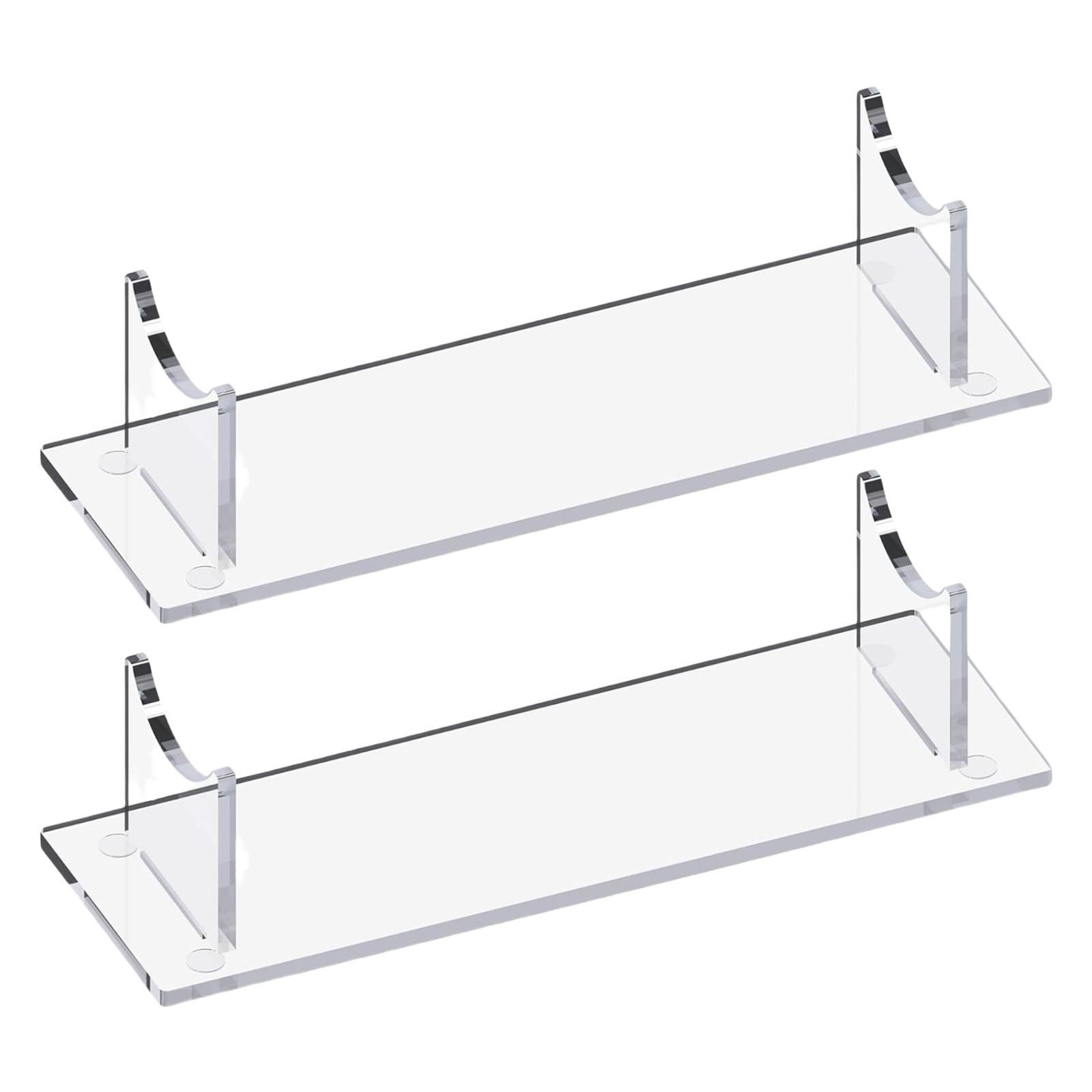 Акриловая подставка для сабель многофункциональный дисплей для мечей кинжалов жезлов и предметов коллекционирования прозрачный держатель с черным основанием прозрачный 1690₽