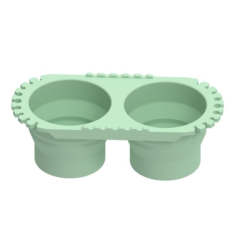 

Foldable Silicone Brush Cleaning Bucket with Drying Rack Multipurpose Paint Brush Washer for Indoor Outdoor Painting зелёный