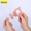 Non-Toxic Baby Food Processor Teether Pacifier Anti-Thumb-Sucking Molar Soothing Toy For Teething Discomfort & Mood Relief