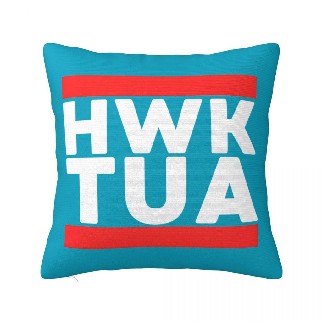 Hawk Tuah Spuug Op Dat Ding 2024 Kussensloop Grappige Meme Kussenhoezen Mode Rits Decor Kussenhoes voor Huis 45x45cm