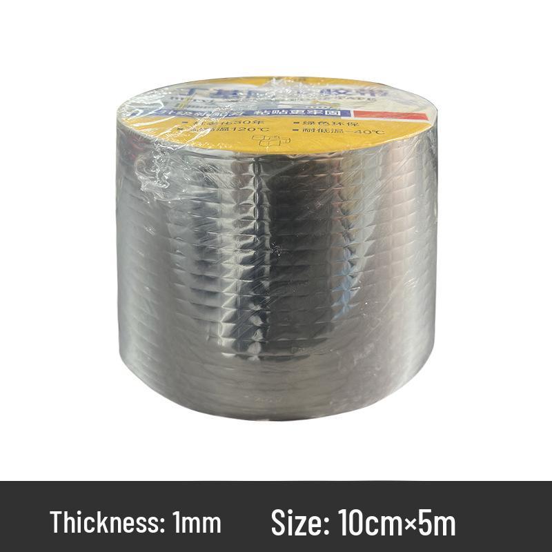 Bandă Butilică Impermeabilă din Folie de Aluminiu pentru Reparații Etanșe la Acoperiș, Bucătărie și Țevi