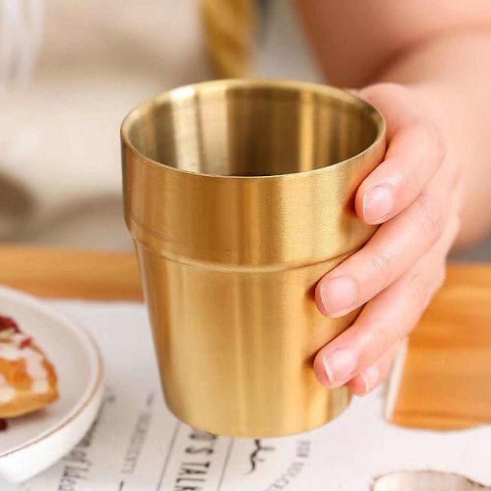 Frosted Unbreakable Tumbler Restaurant Insulation Home Drinking Mug Beer Cup Soju Mug Drinkware