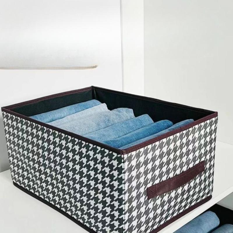 Foldable Storage Boxes with Dividers, Multi-Purpose Clothes Toy Cosmetic Organizer Bins for Home, Collapsible Fabric Collapsible