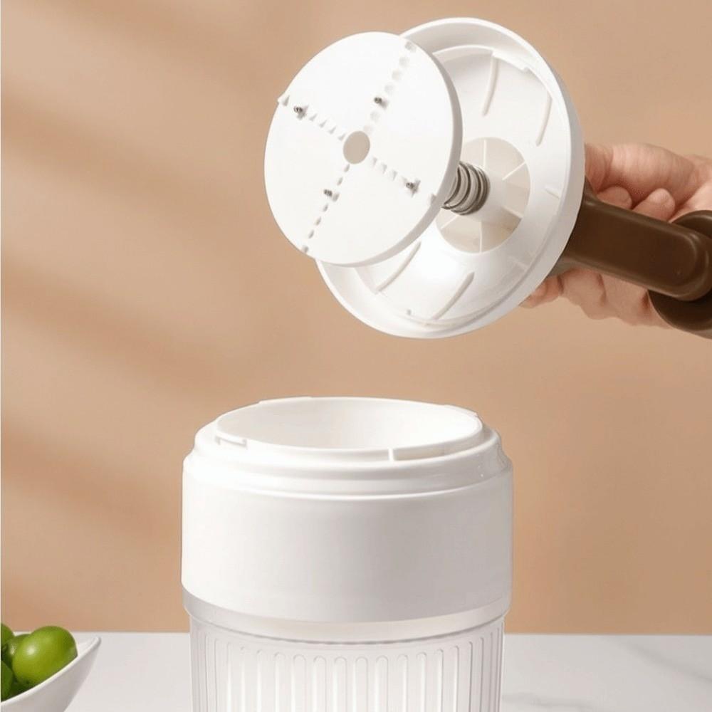 Mini Shaved Ice Machine Manual Operation Hand Operated Ice Maker Portable Ice Crusher  Kitchen Tool