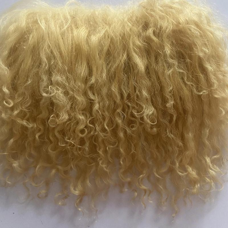 1 Adet Bebek Aksesuarları Moğol Kürk Koyun Derisi Yün Uzantıları Kıvırcık Doku Saç Sırası Kıvırcık Saç Uzantıları Sd Blyth Peruklar Saç