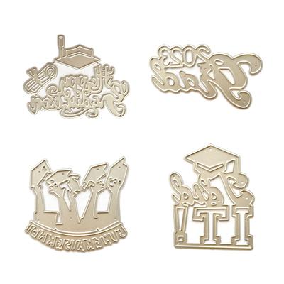 Graduation Metal Cutting Dies DIY Craft Carbon Steel Embossing Template Stencil Scrapbooking for Card Die Cuts Mold