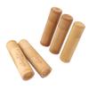 5pcs 12cm Length Travel Bamboo Tea Canister Tea Storage Container Jar for Coffee Beans Nuts 2pcs Bamboo Type 3pcs Blank