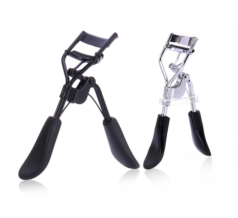 2 Colors Black Silvery Eyelash Curler Eyelashes Cliper for Natural Curling Beauty Product Tools