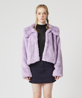 Selfish Valemount Mink Jacket (Saw2Jk01) (Light Purple)