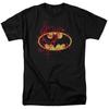 DC Comics - Batman - Joker Graffiti - Adult Unisex Short Sleeve T-Shirt - Black