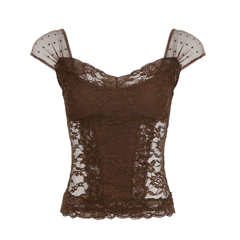 

H Home [29.9 Yuan/1 Piece Optional] Sexy Top Skirt Collection!# Big Promotion Benefits! First Come First Served! WKT26980 Brown S