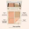 Concealer Facial Concealer Highlighter Concealer for Covering Acne Marks Tear Troughs Contouring and Concealer Tray
