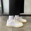 2025 Hong Kong Style Lace-Up Canvas Shoes: Versatile Casual White Sneakers for Men and Women, Super Hot Autumn Collection