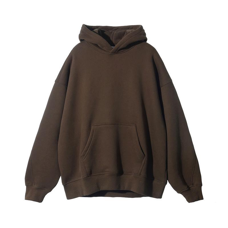Trendy 400g Sherpa Fleece Hooded Sweatshirt - Non-Shedding