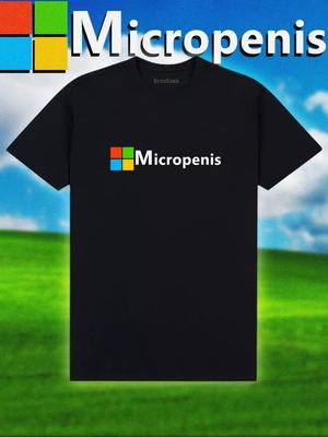 T-shirt with a Print of the U2K Micropenis
