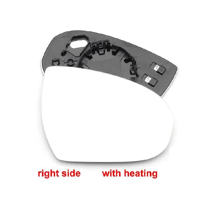 For Hyundai Tucson 2015 2016 2017 2018   Door Wing Rear View Mirrors Lenses Outer Rearview Side Mirror White Glass Lens