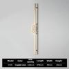 Durable Brushed Finish Cabinet Door Handle Gold Chinese Style Wardrobe Door Handle Lengthened Cabinet Door Knob Cupboard