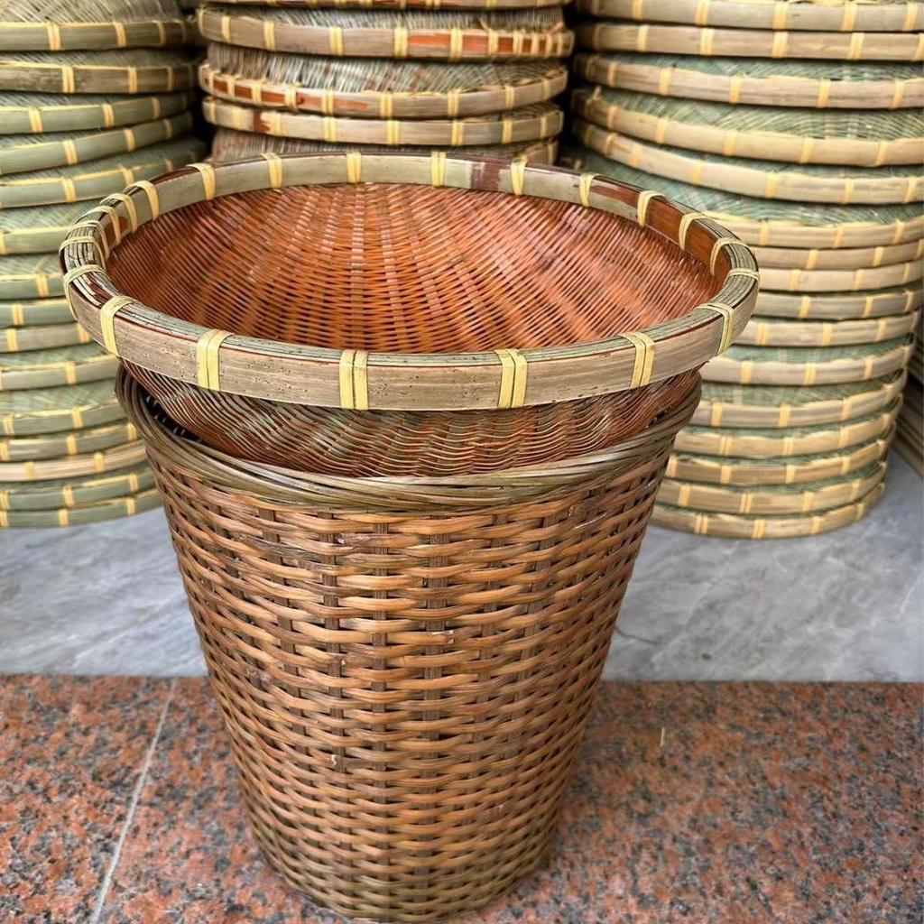 Bamboo Vegetable Basket for Farm Stay Display and Storage