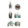 Christmas Ornament Figure Shape Christmas Ornament Christmas Hanging Ornament for Outdoor Decoration Festive Celebration
