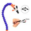 Plastic Soldering Helping Hand Tool Black/Blue Soldering Stand Flexible Arm Soldering Tool