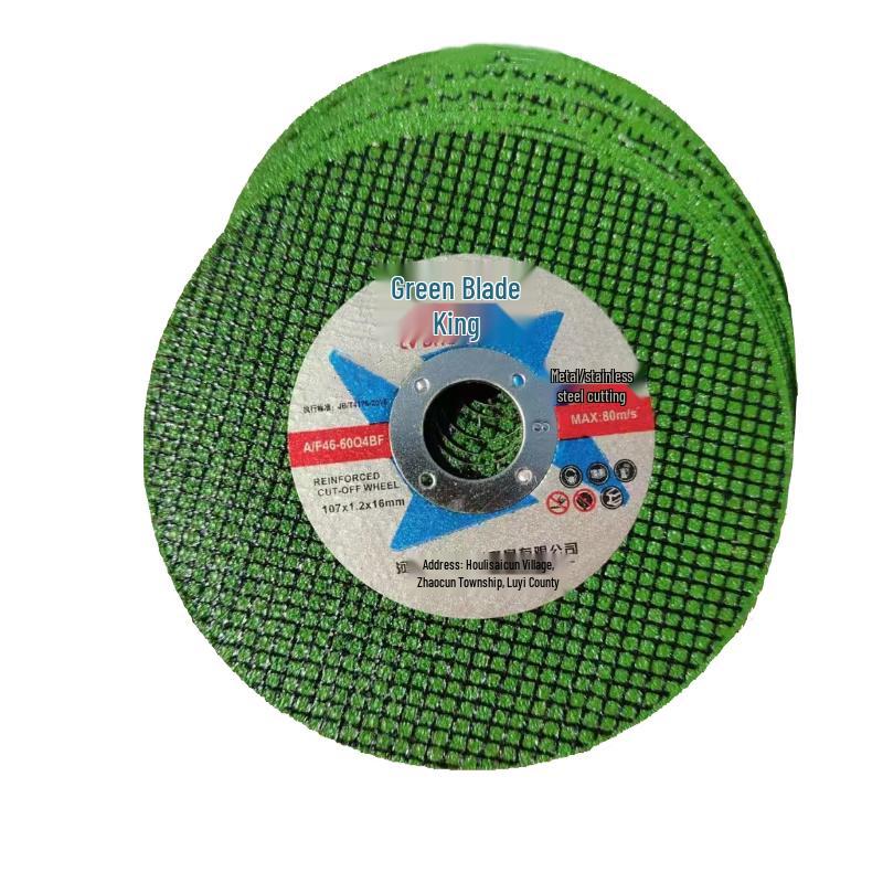 Green Blade King Angle Grinder Stainless Steel Cutting Disc