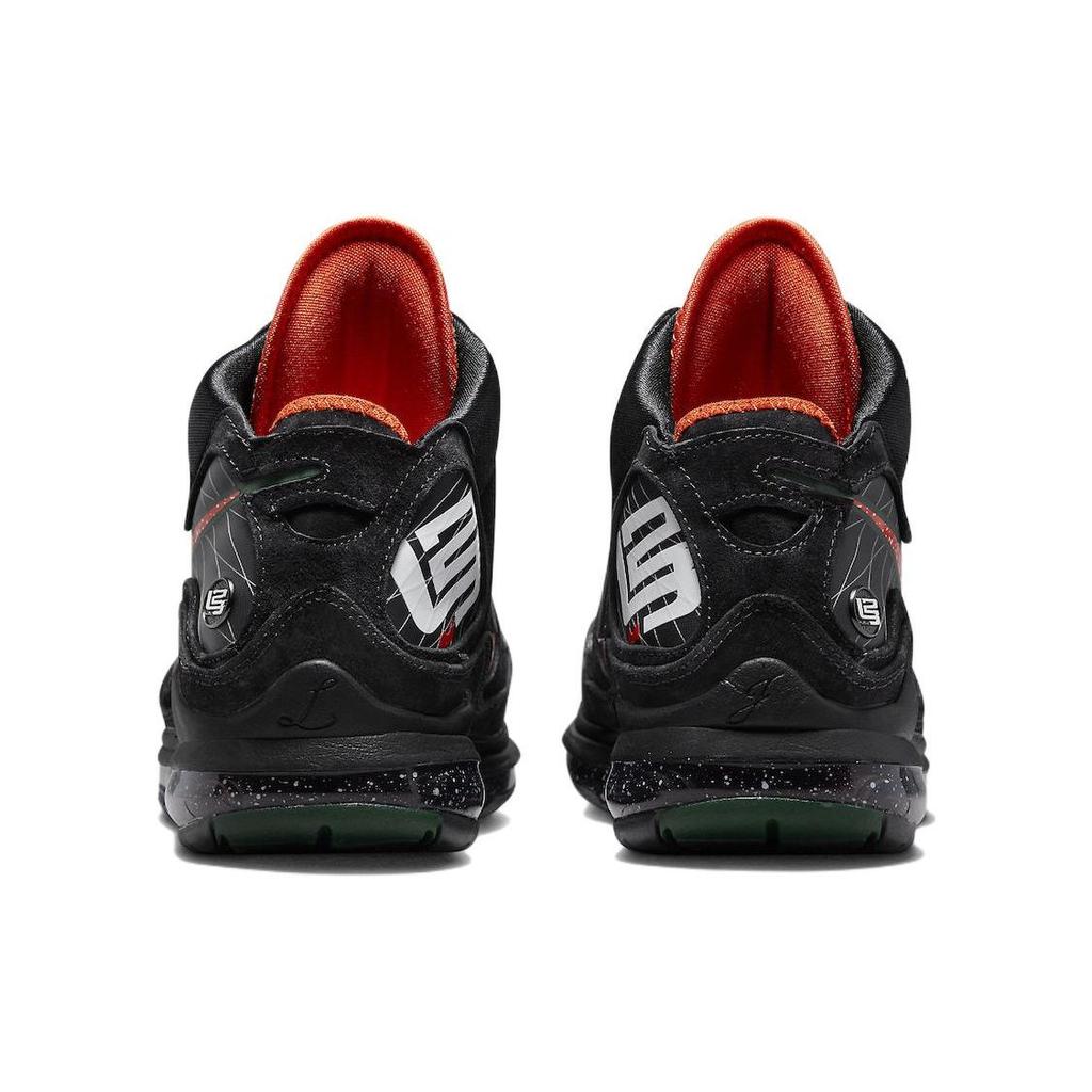 Mens Florida A&M University X Nike LeBron 7 Retro Rattlers Men Sneakers Black Team-Orange Gorge-Green DX8554-001