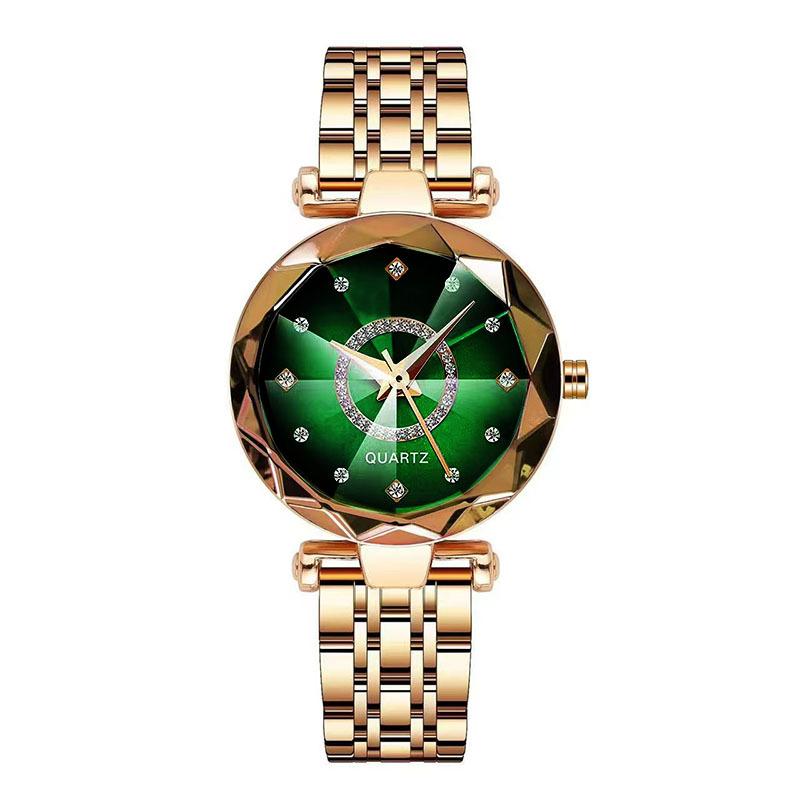 Hot Sale Niche High Value Women's Watch Fashion Heart of the Ocean Quartz Watch Diamond Watch Simple