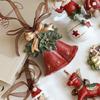 Christmas Decor Pendant Vintage Oil Painting Resin Pendant Lovely Bear Bell Tree Pegasus Shaped Hanging Thanksgiving Day Gifts