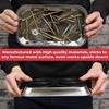 Square Round Magnetic Parts Trays Stainless Steel Magnetic Tray Metal Tool Holder  Plate Bolts Nuts Screw Storage Tray Suction