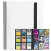 Portable 9-Grid Pocket Monsters Card Album for Trading and Collectible Pokemon Cards