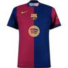 Dri-FIT ADV 2024-2025 Barcelona Match Home Jersey Fashion Soft Sports Short Sleeve T-Shirt Men Tops Red Blue FN8775-458