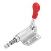 2pcs Pull Button Quick-Release Toggle Clamp Silver Adjustable Toggle Clamp For Machinery Fixtures