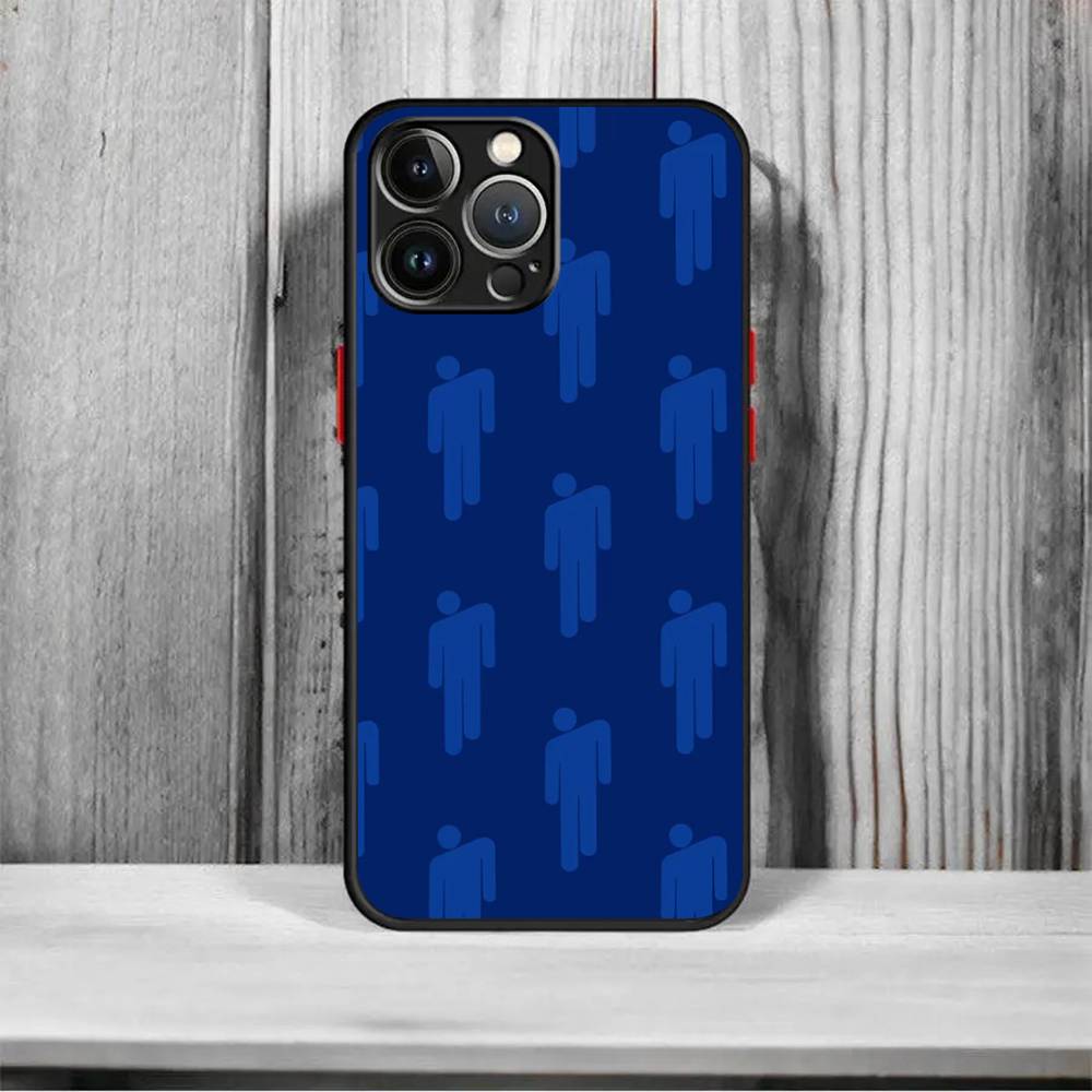 Hit Me B-BillieS Eilish For iPhone 16 15 14 11 12 13 Mini Pro Max X XS Phone Case Shockproof Frosted