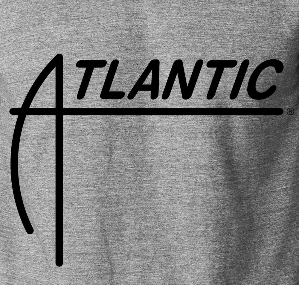 ATLANTIC Records  Vintage Retro Jazz Soul Radio Label S-6XL Cotton Tee Unisex T-Shirt XXXL