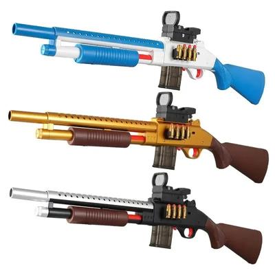 Pistola de Juguete de Balas Blandas Escopeta de Juguete Expulsión de Vainas Carga Deslizante Pistolas de Juguete para Juego de Roles en Interiores Exteriores Regalo de Halloween