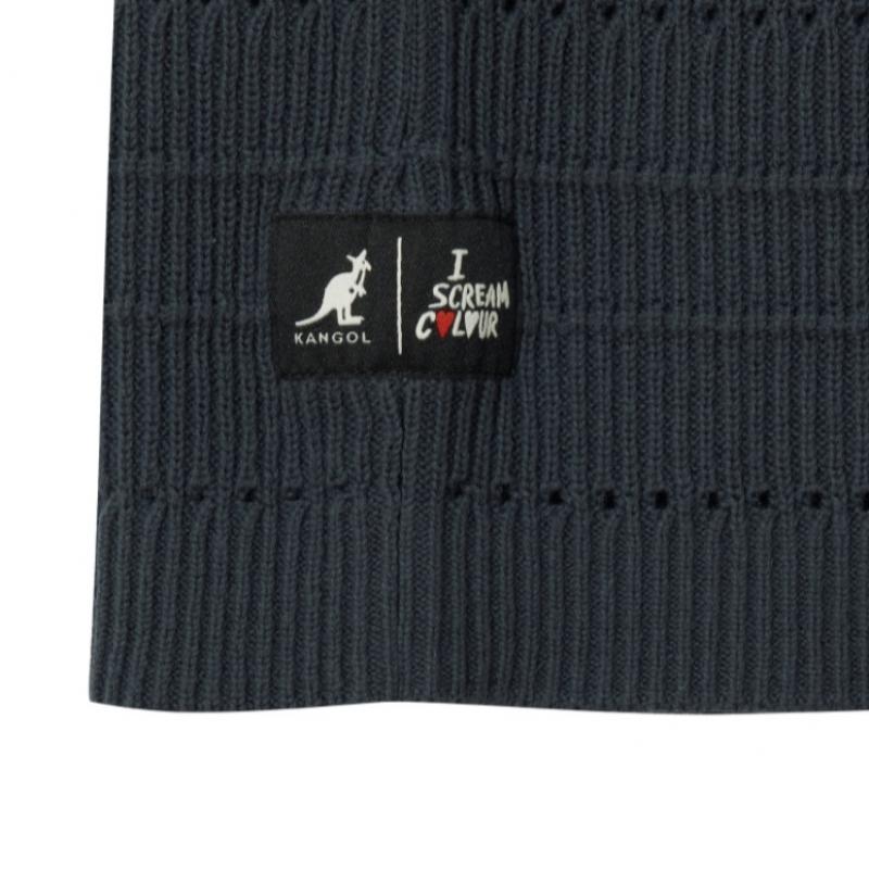 Kangol Crocheted Shirt Charcoal 1903