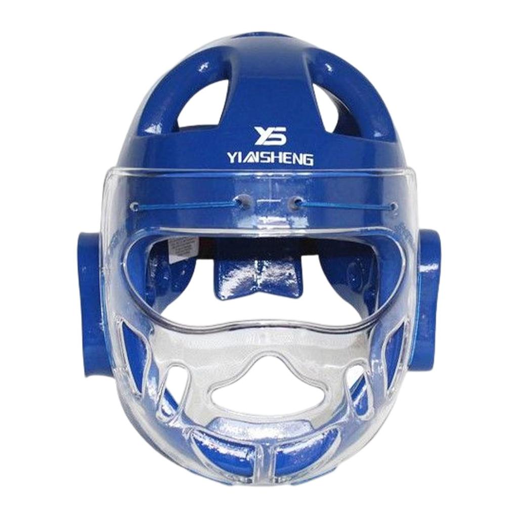 Adjustable Karate Headgear, Face Protection for Kickboxing And Taekwondo
